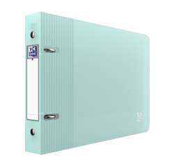 Classeur Oxford school life a5 paysage d30 2an rond pp pastel opaque assorti