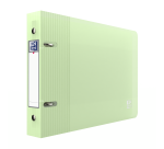 Classeur Oxford school life a5 paysage d30 2an rond pp pastel opaque assorti