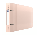 Classeur Oxford school life a5 paysage d30 2an rond pp pastel opaque assorti