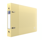 Classeur Oxford school life a5 paysage d30 2an rond pp pastel opaque assorti