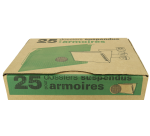 Boîte de 25 dossiers susp nna defi flex armoire fdv a4 kraft orange