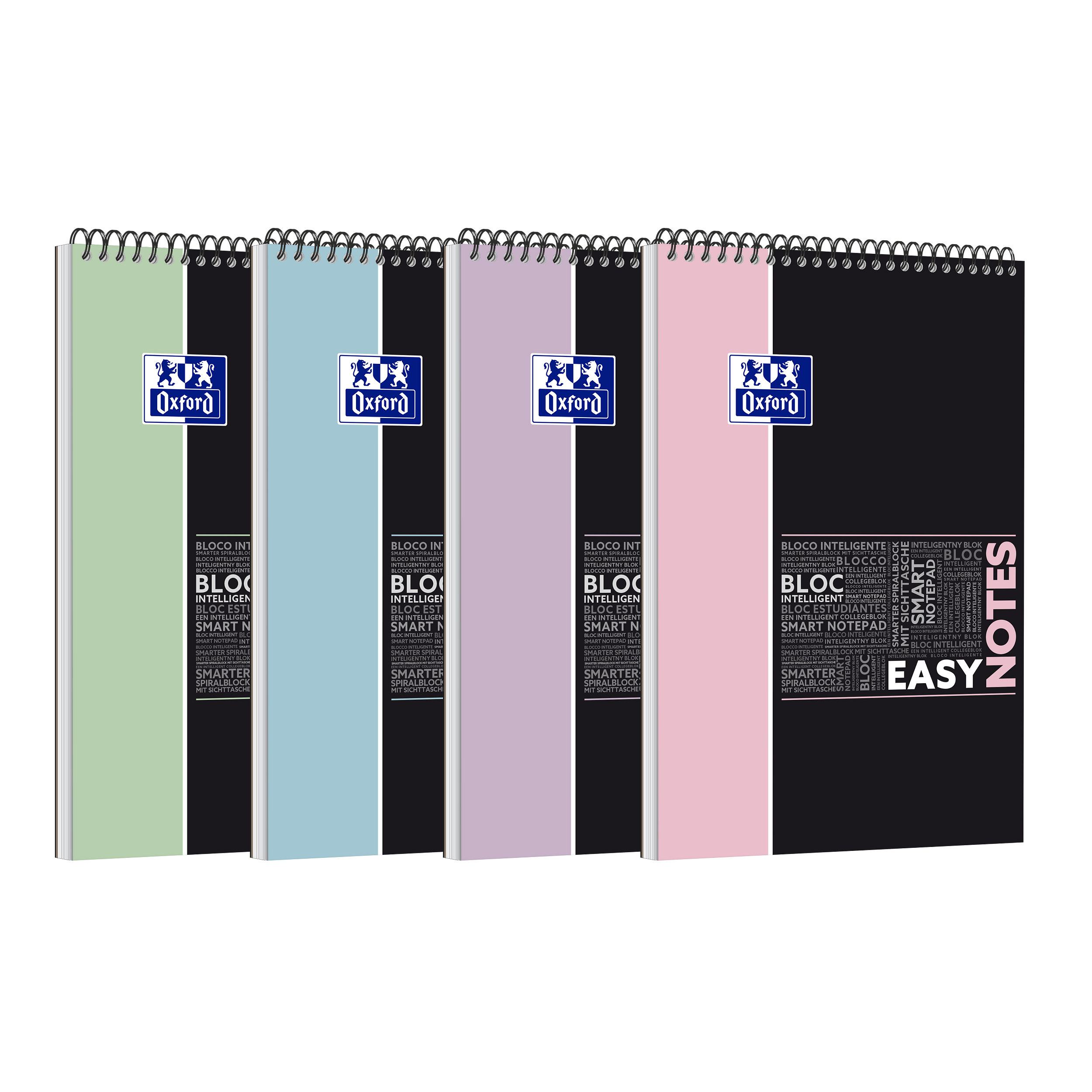 Easynotes Oxford pastel etudiant integrale 4 trous 210x315 160p optik p.