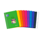 Cahier Oxford easybook musique et chants agrafe 240x320 48p optik p. seyes/musique polypro assorti