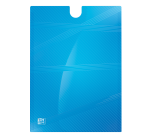 Lot de 5 chemises etui Oxford hawai easygo a4 pp assorti