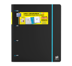 Easy organiser Oxford classeur color system a4 d30 pp +120p seyes 5coul