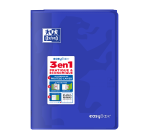 Cahier Oxford Easybook A4 grands carreaux Seyès 96 pages agrafées couverture polypro