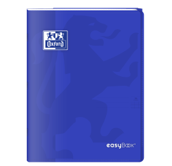 Cahier Oxford Easybook 24x32cm grands carreaux Seyès 96 pages agrafées couverture polypro