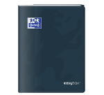 Cahier Oxford Easybook 24x32cm grands carreaux Seyès 96 pages agrafées couverture polypro