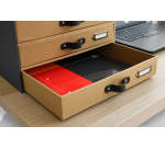 Module de classement 5 tiroirs a4+ Oxford savana recyclé