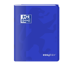 Cahier Oxford Easybook Agrafe 170X220 48P Optik P. Q5/5 Polypro Assorti