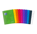Cahier Oxford Easybook Agrafe 170X220 48P Optik P. Q5/5 Polypro Assorti