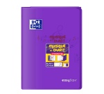 Cahier Oxford Easybook Musique Et Chants Agrafe 210X297 48P Optik P. Seyes/Musique Polypro Assorti