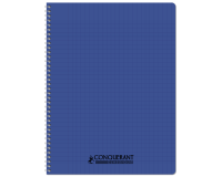 Cahier Conquerant Classique Integrale 240X320 100P 90G Seyes Polypro Assorti