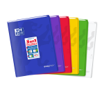 Cahier Oxford Easybook Agrafe 240X320 140P Optik P. Seyes Polypro Assorti