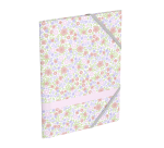 Chemise elastique Oxford floral a6 pp assorti pav