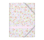 Chemise elastique Oxford floral a6 pp assorti pav