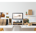 Pot a crayons 4 compartiments Oxford savana recyclé