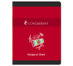 Cahier De Musique Conquerant 7 Agrafe 170X220 48P 70-90G Seyes/Musique Assorti