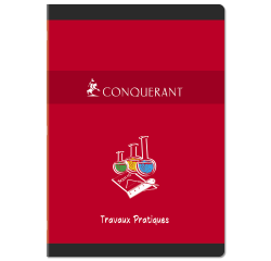 Cahier De Tp Conquerant 7 Agrafe 210X297 96P 70-90G Seyes/Uni Assorti
