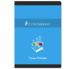 Cahier De Tp Conquerant 7 Agrafe 210X297 96P 70-90G Seyes/Uni Assorti