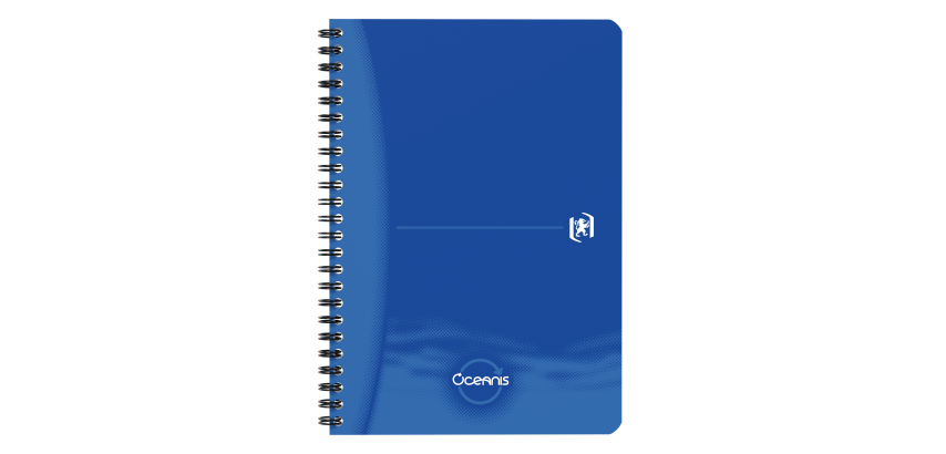 Cahier Oxford Oceanis Integrale 148X210 180P Optik P. Q5/5+Tag Polypro Assorti
