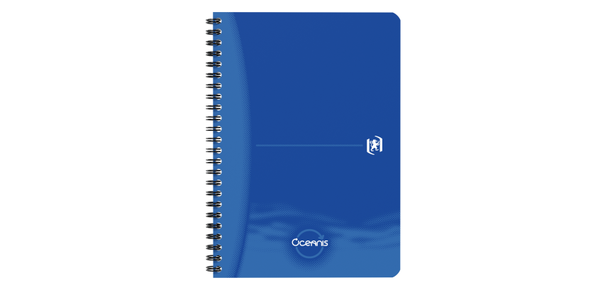Cahier Oxford Oceanis Integrale 148X210 180P Optik P. Q5/5+Tag Polypro Assorti