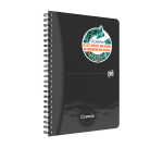 Cahier Oxford Oceanis Integrale 148X210 180P Optik P. L7Mm+Tag Polypro Noir