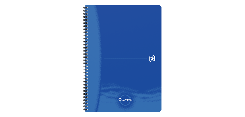 Cahier Oxford Oceanis Integrale 210X297 180P Optik P. Q5/5+Tag Polypro Assorti