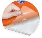 Cahier Oxford Duo Agrafe 24X32 96P Optik P. Seyes Polypro Assorti