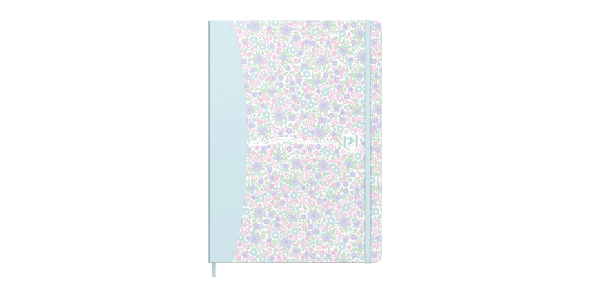 Cahier Oxford Floral Brochure Rembordee 148X210 160P Optik P. Li7+Tag