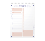 Bloc Oxford Floral Integrale 148X210 140P Optik P.Print Dpl