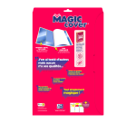 5 feuilles c-livres Oxford magic cover pour a4 pp75 lisse incolore
