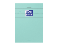 Bloc Oxford Smart Pastel Agrafe 74X105 160P Optik P. Q5/5