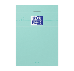 Bloc Oxford Smart Pastel Agrafe 74X105 160P Optik P. Q5/5