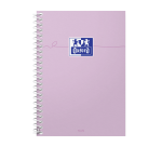 Carnet Oxford Smart Spiral 105X148 100P Optik P. Q5/5 Assorti Pastel