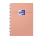 Carnet Oxford Smart Spiral 105X148 100P Optik P. Q5/5 Assorti Pastel