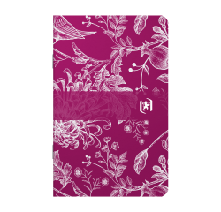 Carnet Oxford Romance Agrafe 90X140 60P Optik P. Ligne 6Mm Assorti