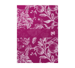 Bloc Oxford Romance Agrafe 105X148 160P Optik P. Ligne 6Mm Assorti