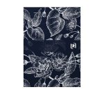 Bloc Oxford Romance Agrafe 105X148 160P Optik P. Ligne 6Mm Assorti
