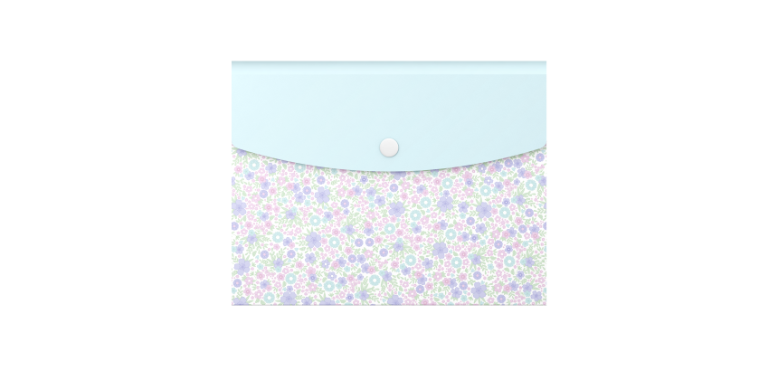 Chemise poch Oxford floral b6 pp assorti pav