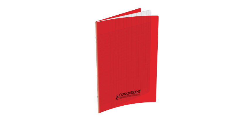 Cahier Conquerant Classique Agrafe 170X220 60P 90G Seyes Polypro