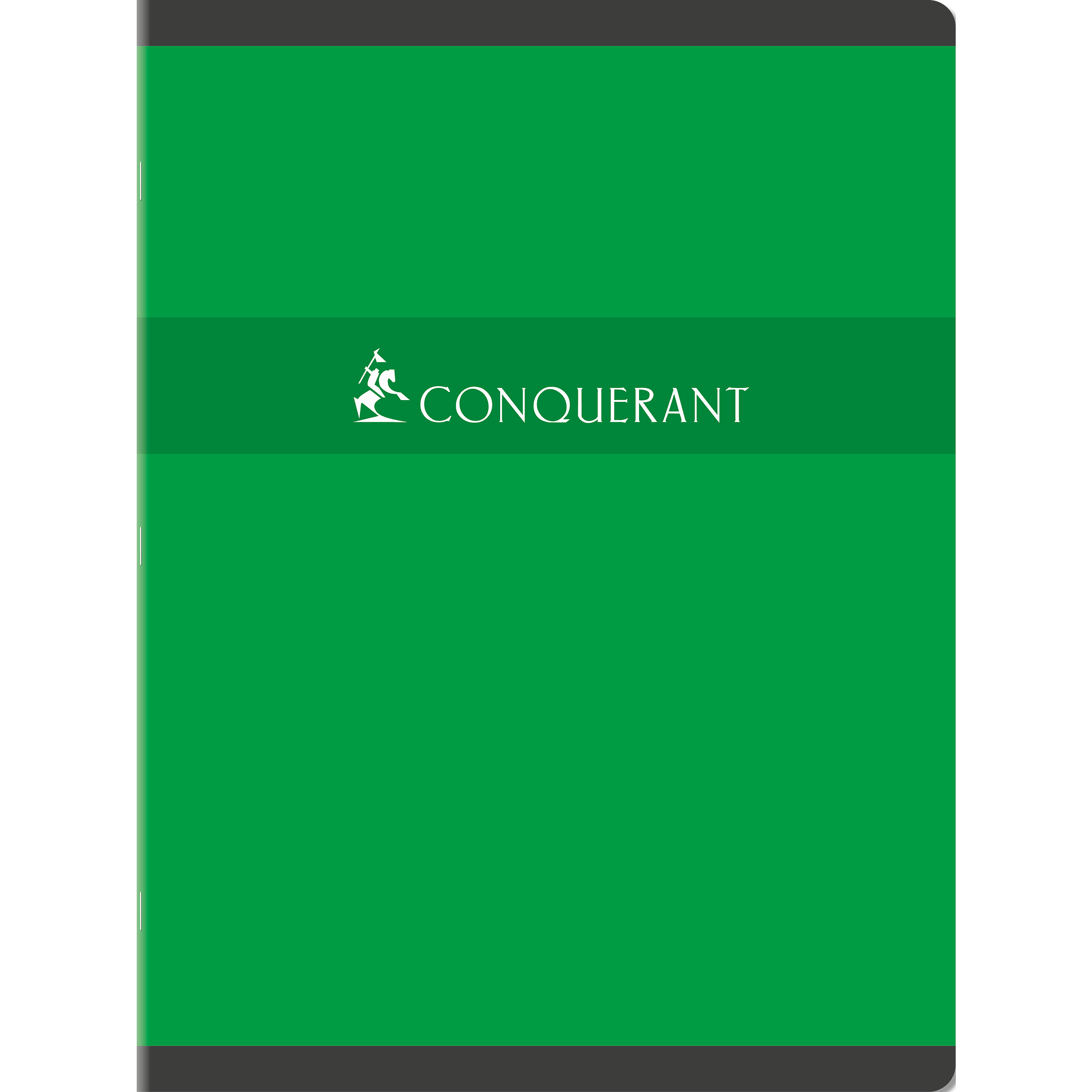 Cahier Conquerant 7 agrafe 240x320 32p 70g uni assorti