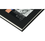 Sketchbook Oxford art brochure 148x210 192p 100g uni noir
