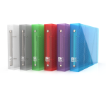 Classeur Oxford hawai a5paysag d30 2an rond pp translu assorti