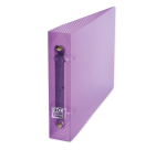 Classeur Oxford hawai a5paysag d30 2an rond pp translu assorti