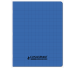 Cahier Conquerant Classique Agrafe 170X220 48P 90G Seyes Polypro