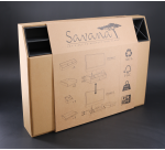 Support ecran ajustable Oxford savana recyclé