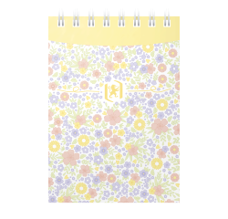 Bloc Oxford Floral Integrale 74X105 140P Optik P. Ligne 6Mm
