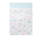 Bloc Oxford Floral Integrale 74X105 140P Optik P. Ligne 6Mm