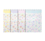Bloc Oxford Floral Integrale 74X105 140P Optik P. Ligne 6Mm